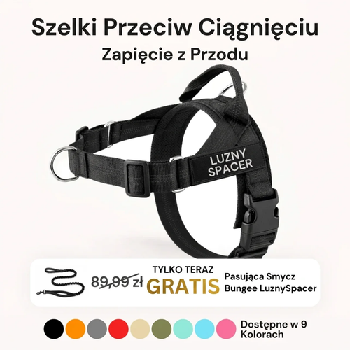 LuznySpacer Szelki Bez Ciągnięcia