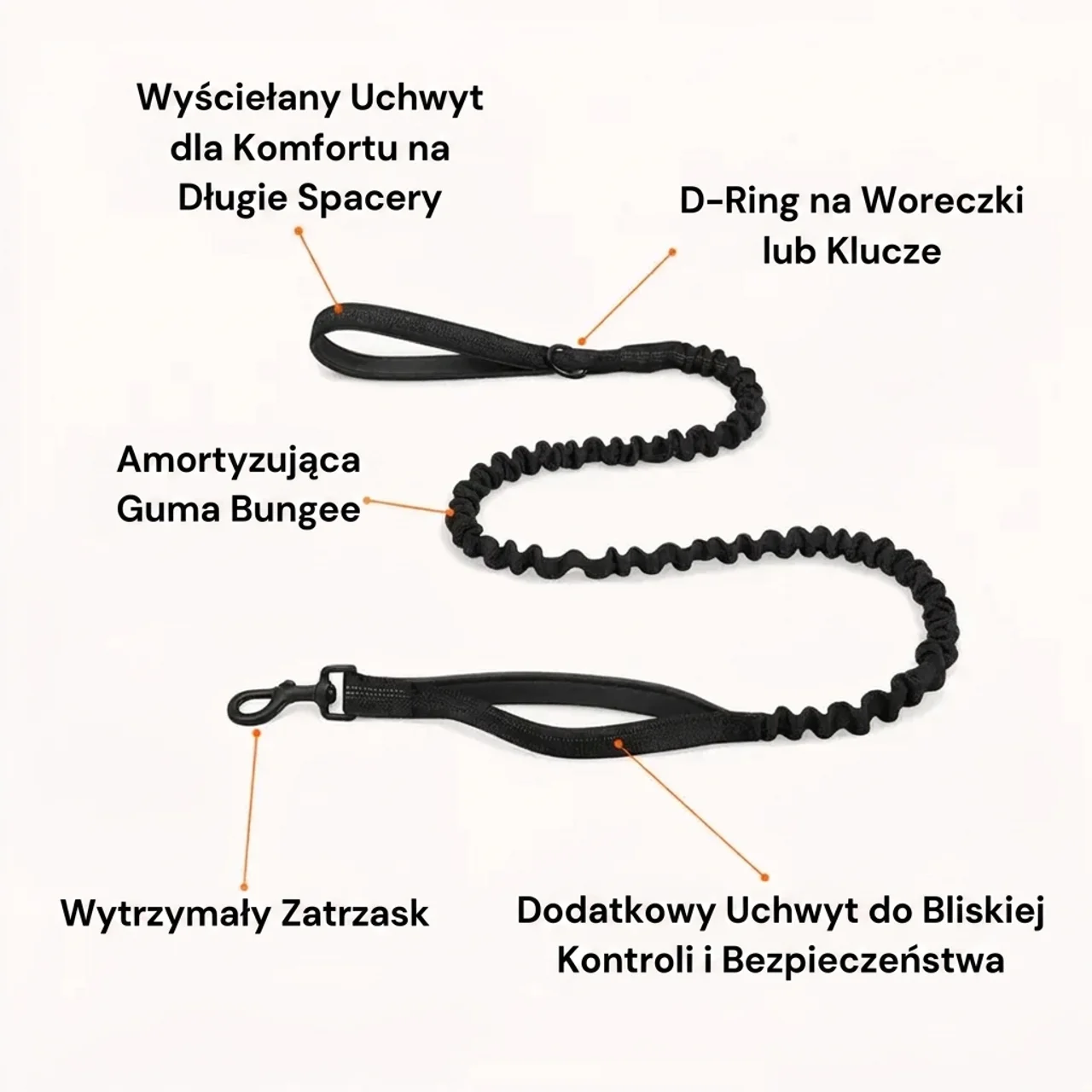 LuznySpacer Szelki Bez Ciągnięcia