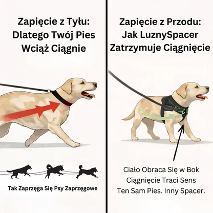 LuznySpacer Szelki Bez Ciągnięcia
